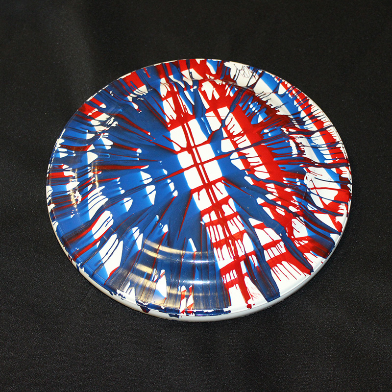spin art frisbees