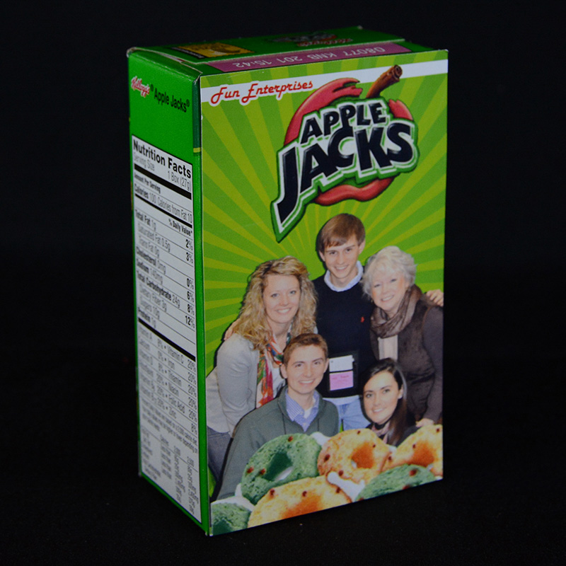 Personalized Photo Cereal Boxes