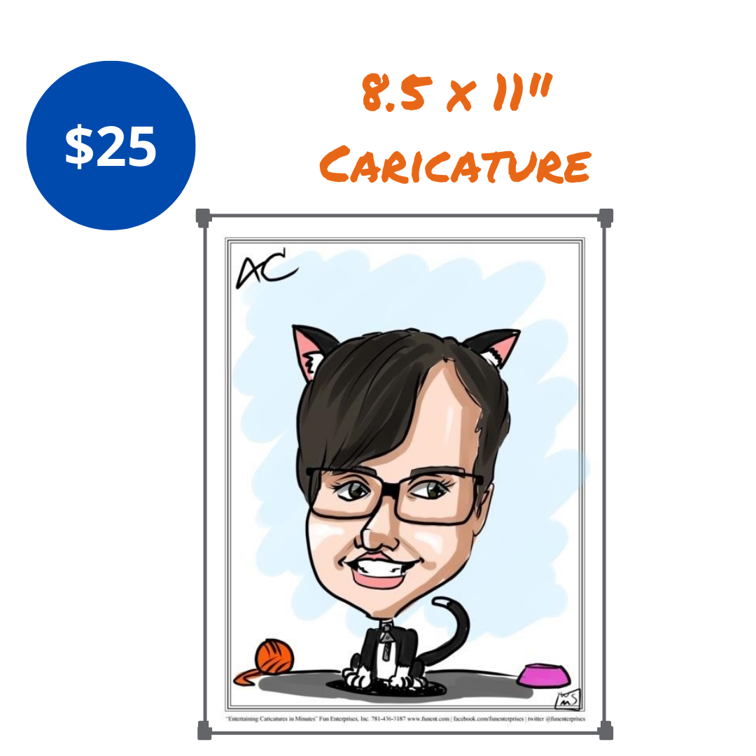 caricature of baseball player