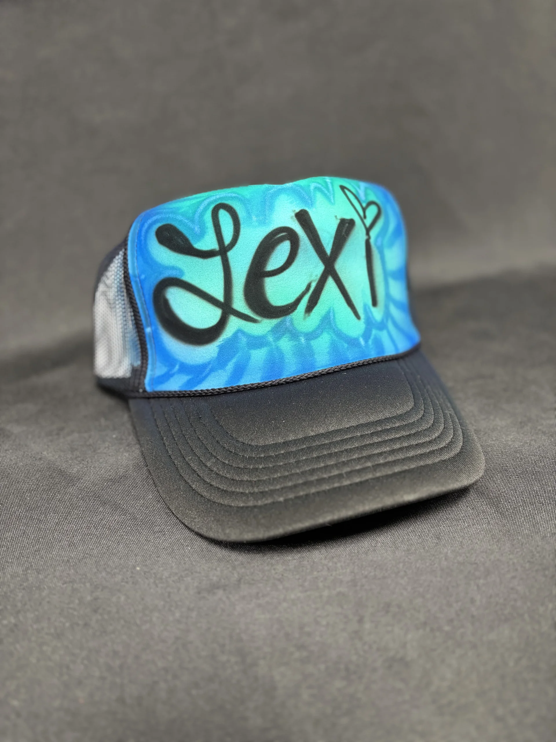 airbrush trucker hats