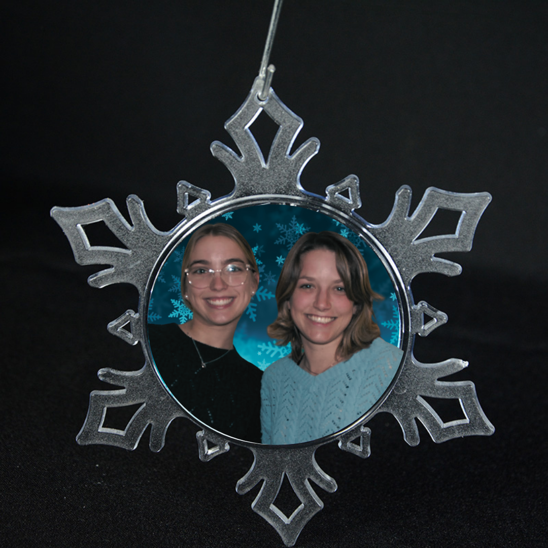 Personalized Photo Snowflake